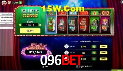 096Bet - cassino ao vivo